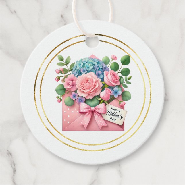 Muttertag Geschenk-Anhänger Geschenkanhänger (Vorderseite)