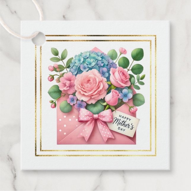 Muttertag Geschenk-Anhänger Geschenkanhänger (Vorderseite)