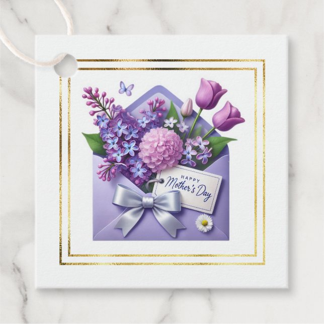 Muttertag Geschenk-Anhänger Geschenkanhänger (Vorderseite)