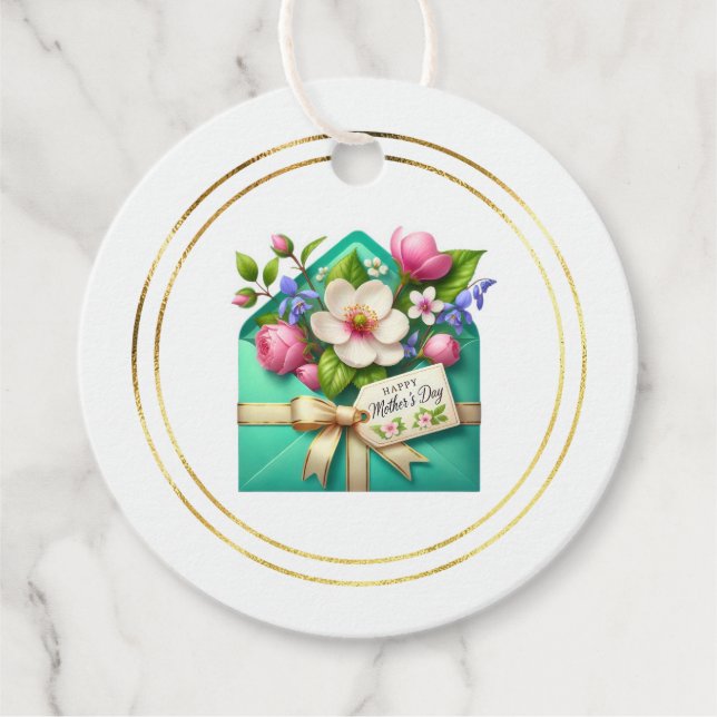 Muttertag Geschenk-Anhänger Geschenkanhänger (Vorderseite)