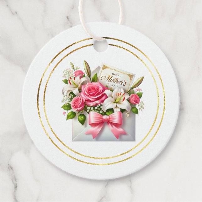 Muttertag Geschenk-Anhänger Geschenkanhänger (Vorderseite)