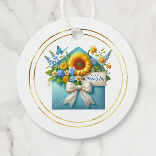 Muttertag Geschenk-Anhänger Geschenkanhänger (Vorderseite)