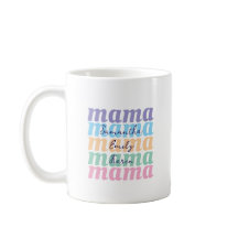 Muttertag Geschenk Kinder Name MAMA Geschenk