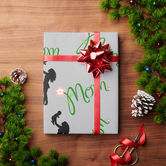 Muttertag Geschenkpapier (Feiertagsgeschenk)