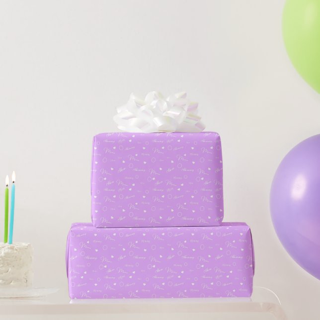 Muttertag Geschenkpapier (Partygeschenke)