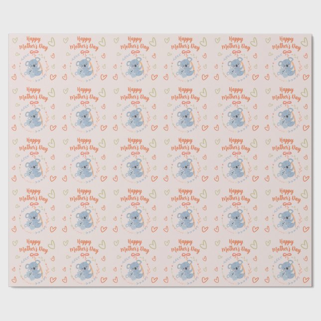 Muttertag Geschenkpapier (Saum)