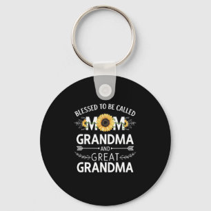 Muttertag gesegnet, als Mama Oma Grea genannt zu w Schlüsselanhänger