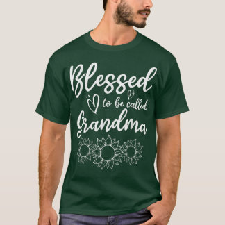 Muttertag gesegnet, Oma genannt zu werden  T-Shirt