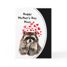 Muttertag Hugs & Kisses Raccoon Tier
