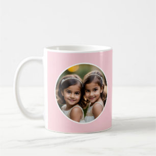Muttertag individuelle Worte und Foto hübsches Ros Kaffeetasse