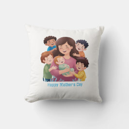 Muttertag individuelles Throw Kissen