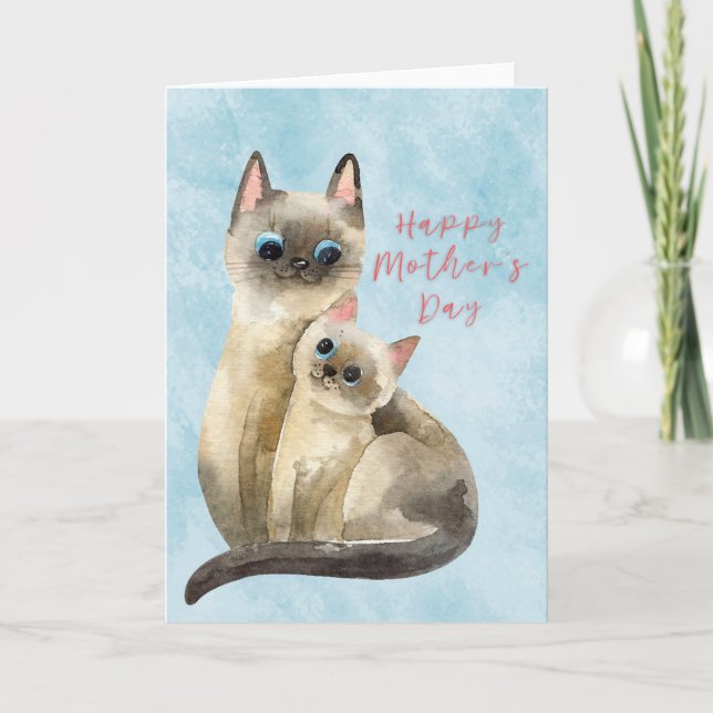 Muttertag Karte (Vorderseite)