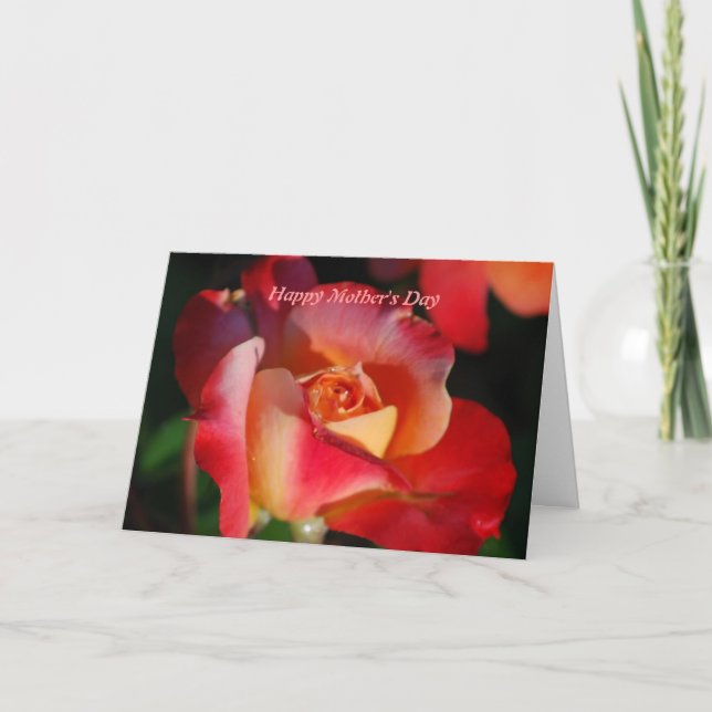 Muttertag Karte (Vorderseite)