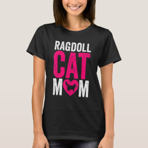 Muttertag Katze Mommy Katze Ragdoll Katze Mama T-Shirt