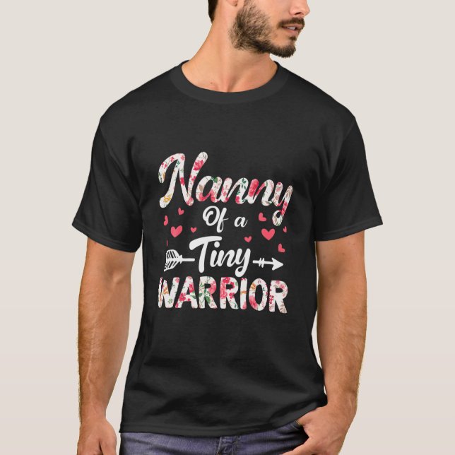 Muttertag Kindermädchen einer winzigen Mama eines  T-Shirt (Vorderseite)