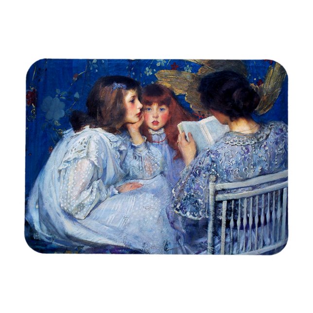 Muttertag Kunstgeschenk Magnet (Horizontal)
