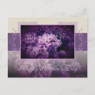 Muttertag Lilac Postkarte
