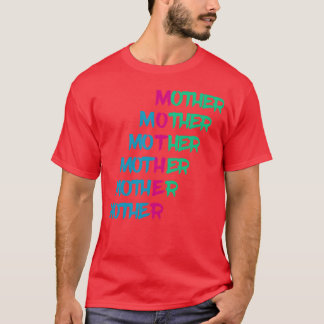 Muttertag lustiger blauer Junge T-Shirt