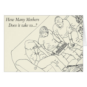 Muttertag Lustiger Computer-Mutter-Zitat