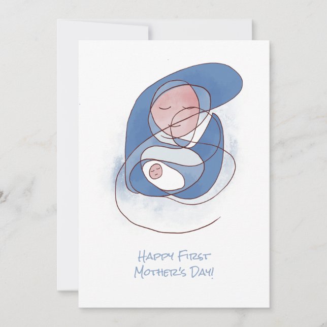 Muttertag Madonna und Kind (Vorderseite)