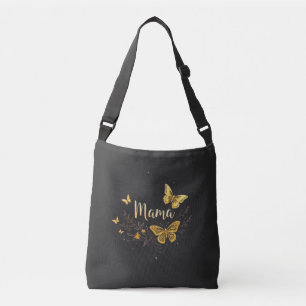 Muttertag Mama Geschenk T-Shirt Gold Schmetterling Tragetaschen Mit Langen Trägern