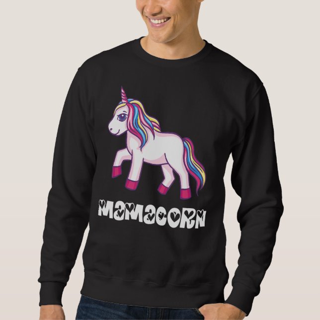 Muttertag Mamacorn Sweatshirt (Vorderseite)