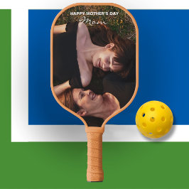 Muttertag Mein bester Freund, individuelles Foto Pickleball Schläger