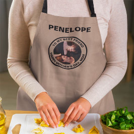 Muttertag Mein bester Freund, individuelles Foto & Schürze