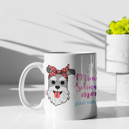 Muttertag Miniatur Schnauzer Haustier Mama Kaffeetasse