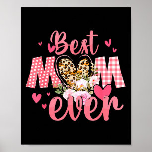 Muttertag-Mom-T-Shirt von Tochter Frauen Mom Kinde Poster