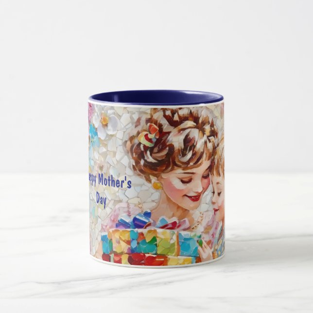 MUTTERTAG ~ Mutter und Kind ~ Tasse (Zentrum)