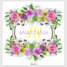 Muttertag Muttertag Sonntag Wasserfarbenmonogramm