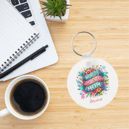 Muttertag Natur Liebhaber Personalisiert Schlüsselanhänger