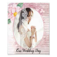 Muttertag Not Vintage rosa Foto Hochzeit