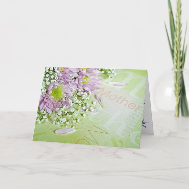 Muttertag oder Muttertag Karte (Vorderseite)