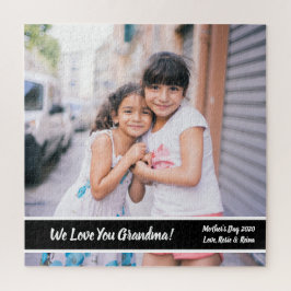 Muttertag Oma Foto Geschenk Custom Puzzle