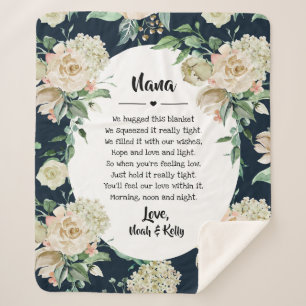 Muttertag Oma Grammy Nana von Großkindern Sherpadecke