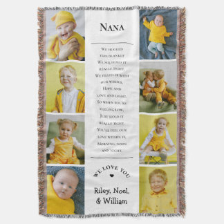 Muttertag Oma Granny Grammy Nana von Enkelkindern Decke