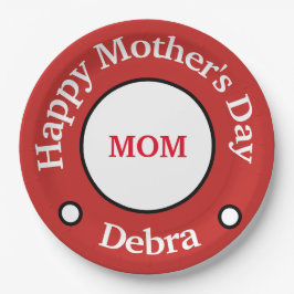 Muttertag Pappteller