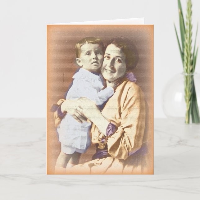 Muttertag ~Pearl S. Buck Karte (Vorderseite)