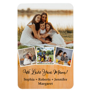 Muttertag Personalisiertes Foto, um der Mama wille Magnet
