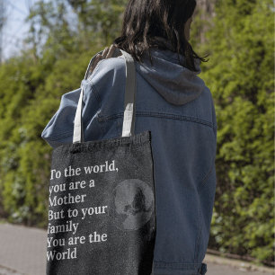Muttertag Personalisiertes Geschenk Idee Tote Tasc