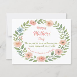 Muttertag Postkarte Aquarellbilder