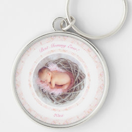 Muttertag Rosa Beste Mommy Ever Baby Foto Geschenk Schlüsselanhänger