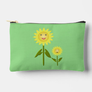 Muttertag Sonnenblumen Gemustert Zubehörtasche