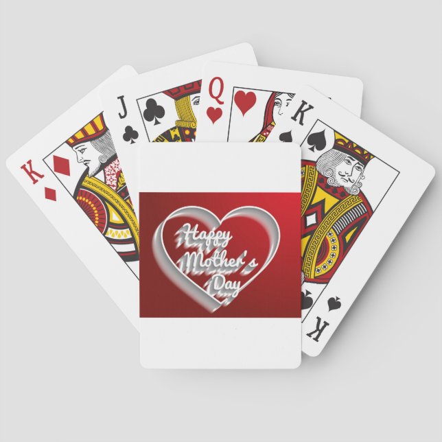 Muttertag Spielkarten (Rückseite)