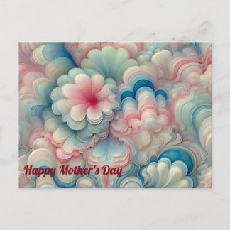 MUTTERTAG ~ Süße Pastelltöne ~ Postkarte