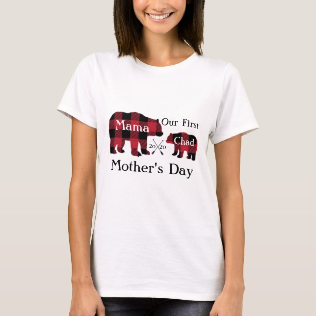 Muttertag T-Shirt (Vorderseite)