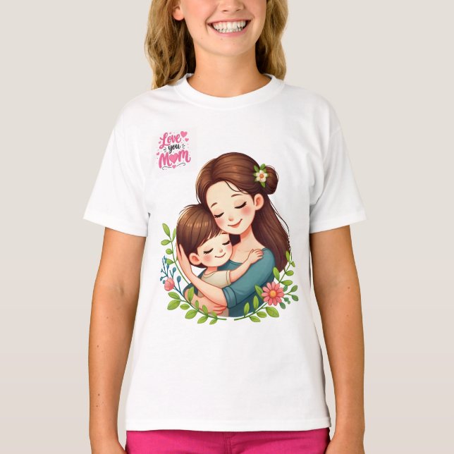Muttertag T-Shirt (Vorderseite)