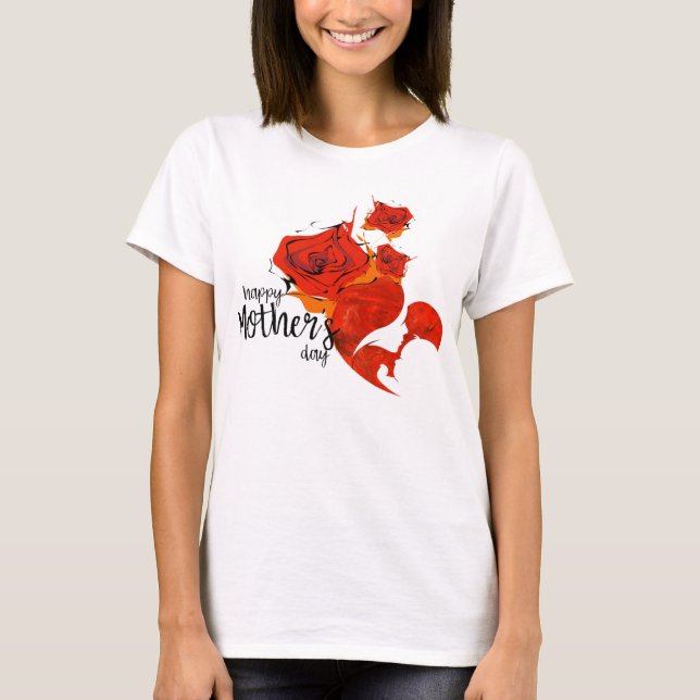 Muttertag T-Shirt (Vorderseite)